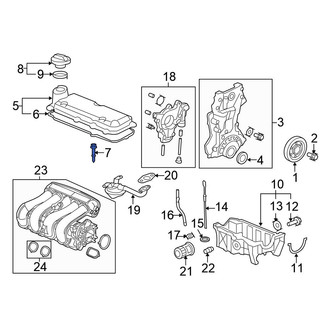 Honda OE - Outer Engine Valve Cover Bolt