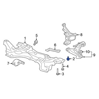 Honda OE - Engine Cradle Bolt