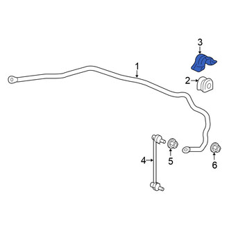 Honda OE - Suspension Stabilizer Bar Bracket