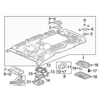 Honda OE - Reading Light Bolt