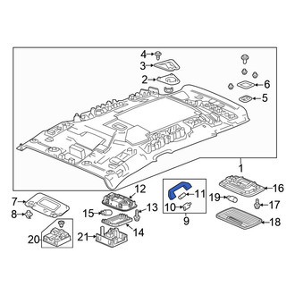 Honda OE - Interior Grab Bar