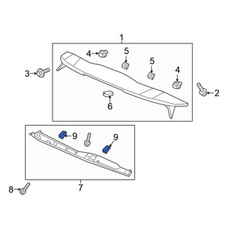 Honda OE - Cup Holder Clip