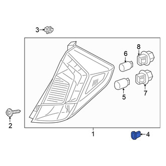 Honda OE - Tail Light Grommet