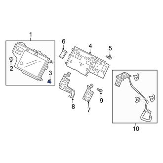 Honda OE - Console Panel Clip