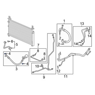 Honda OE - A/C Line O-Ring