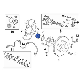 Honda OE - Front Wheel Bearing