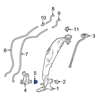 Honda OE - Windshield Washer Pump Grommet
