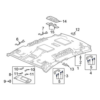 Honda OE - Interior Grab Bar Cap
