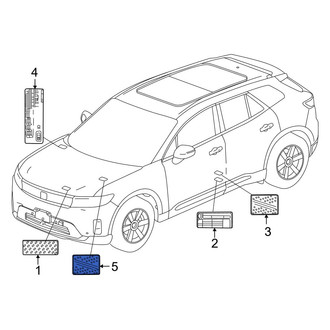 Honda OE - Caution Label