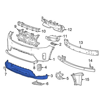 Honda OE - Front Lower Bumper Cover