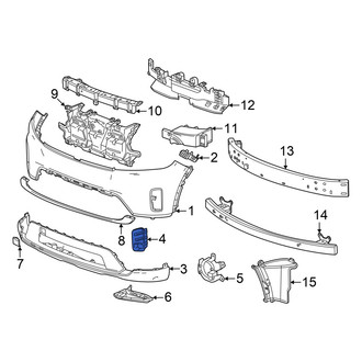 Honda OE - Front Lower Grille