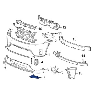 Honda OE - Front Left Spoiler
