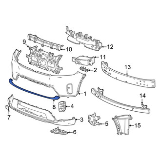 Honda OE - Front Bumper Trim