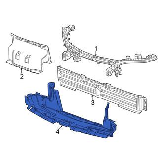 Honda OE - Front Lower Radiator Support Baffle