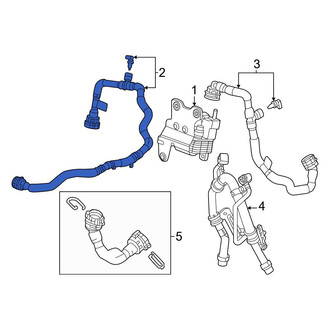 Honda OE - Drive Motor Battery Pack Coolant Hose