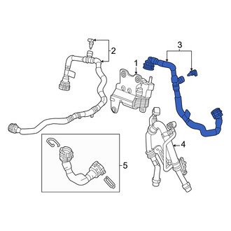 Honda OE - Drive Motor Battery Pack Coolant Hose