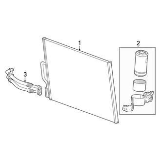 Honda OE - Air Conditioner & Heater - Condenser
