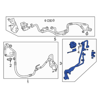 Honda OE - A/C Refrigerant Liquid Hose