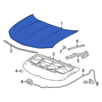 Honda OE - Front Hood Panel
