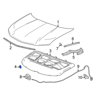 Honda OE - Front Hood Stop Buffer