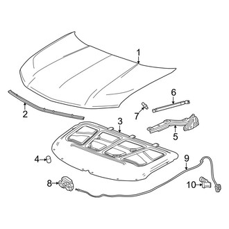 Honda OE - Hood & Components