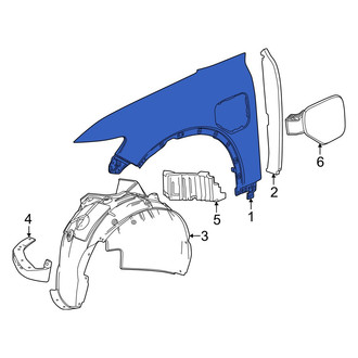 Honda OE - Front Left Fender