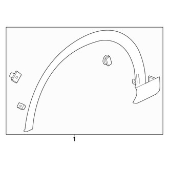 Honda OE - Fender - Exterior Trim