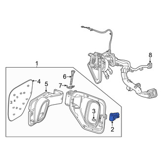Honda OE - Drive Motor Battery Pack Charging Port Door Release Actuator
