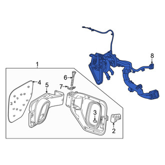 Honda OE - Drive Motor Battery Pack Charging Port Assembly