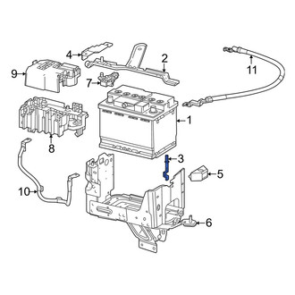 Honda OE - Battery Hold Down Stud
