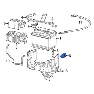 Honda OE - Battery Hold Down