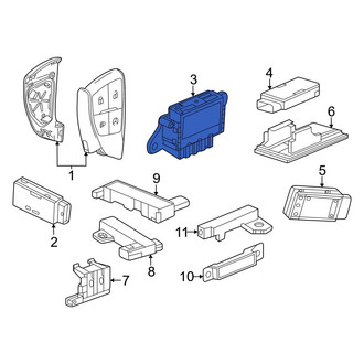Honda OE - Center Keyless Entry Receiver