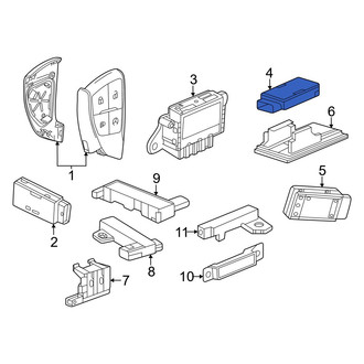 Honda OE - Rear Upper Keyless Entry Receiver