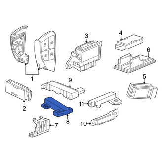 Honda OE - Center Keyless Entry Antenna