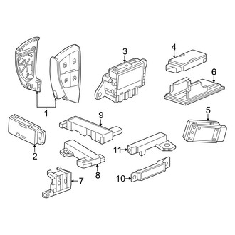 Honda OE - Electrical - Keyless Entry Components