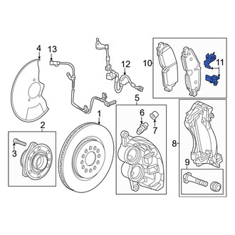 Honda OE - Front Disc Brake Pad Set