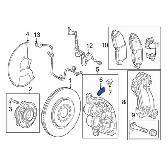 Honda OE - Front Brake Bleeder Screw