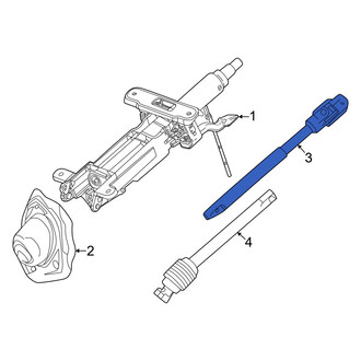 Honda OE - Upper Steering Shaft