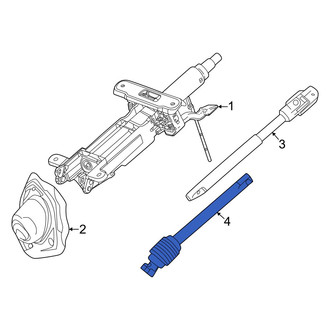 Honda OE - Lower Steering Shaft