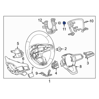 Honda OE - Steering Wheel Damper