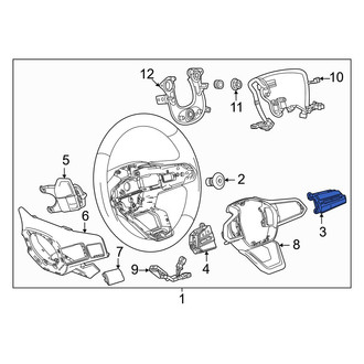 Honda OE - Steering Wheel Radio Controls