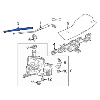 Honda OE - Front Right Wiper Blade