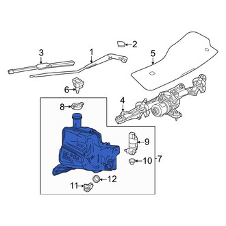 Honda OE - Washer Fluid Reservoir