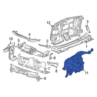 Honda OE - Front Outer Engine Compartment Insulation