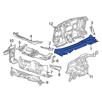 Honda OE - Front Cowl Cover