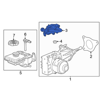 Honda OE - Brake Master Cylinder Reservoir
