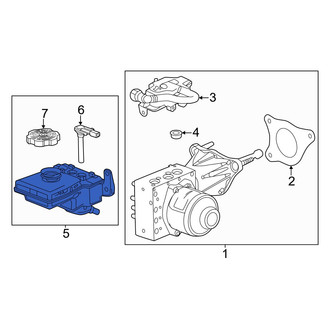 Honda OE - Brake Master Cylinder Reservoir