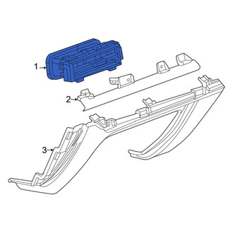 Honda OE - Left Dashboard Air Vent