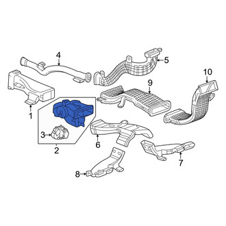 Honda OE - HVAC Duct Adapter