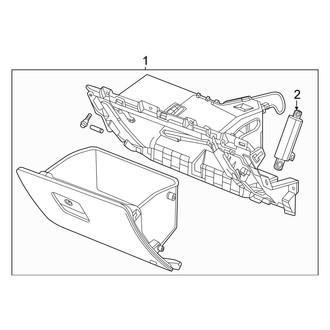 Honda OE - Instrument Panel - Glove Box